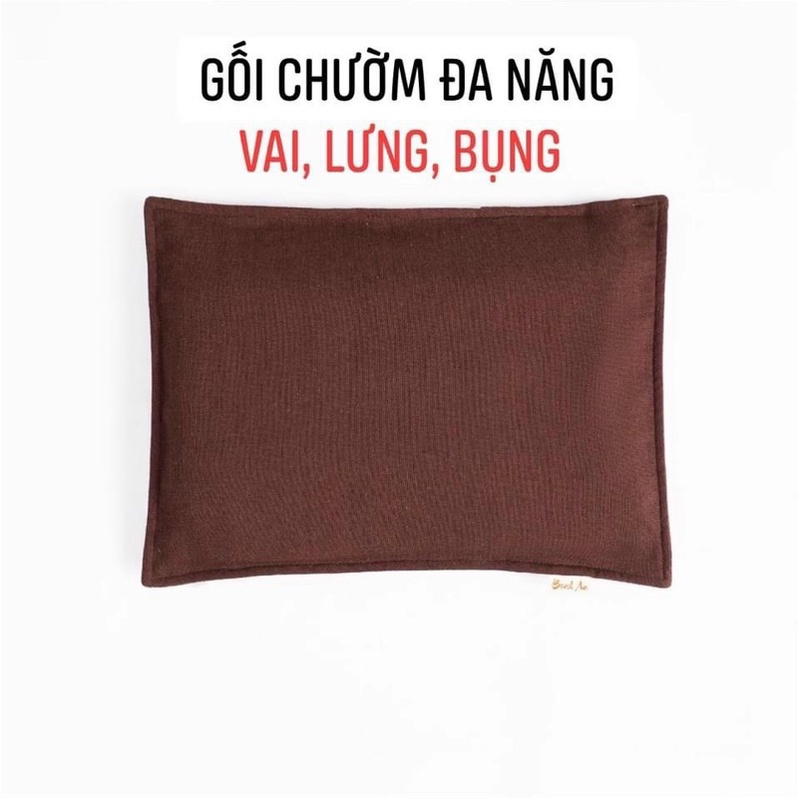 Túi Chườm Nóng Thảo Dược Bình An ĐA NĂNG:Giảm Đau Vai Gáy, Đau Lưng, Mỏi Mắt, Ấm bàn chân- Làm Nóng Bằng Lò Vi Sóng