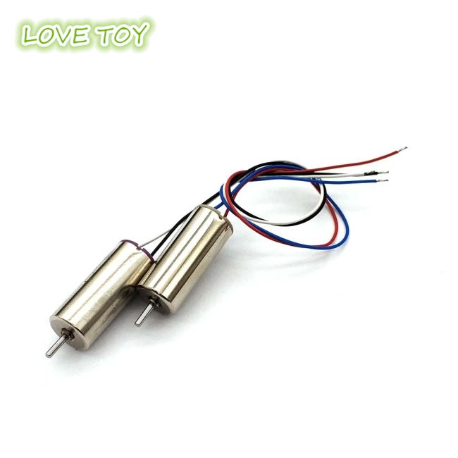1 Cặp Động Cơ Không Lõi 8520 4.2V 58000RPM Cho Máy Bay Điều Khiển Từ Xa Đường Kính 1.1mm