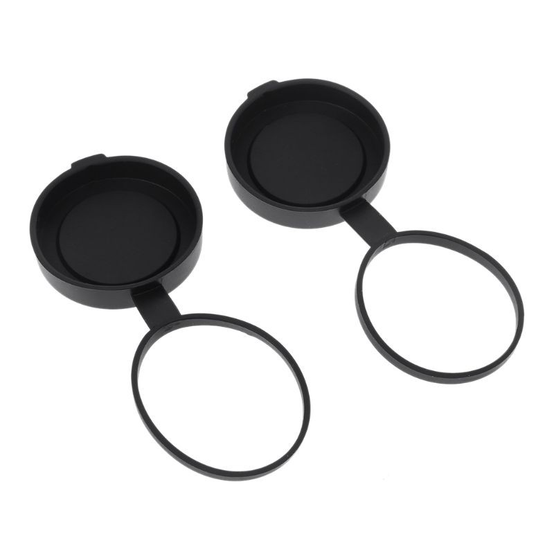 Bộ 2 nắp bảo vệ ống kính ống nhòm bằng cao su 42mm với đường kính ngoài 52-54mm