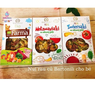 Nui rau củ cho bé Bartonili