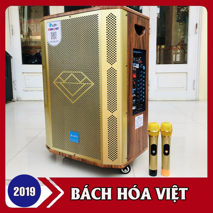 loa bluetooth karaoke azpro az2506 bass 40 [3 đường tiếng] - Loa kéo karaoke hay - Loa nghe nhạc hay - Loa công suất lớn