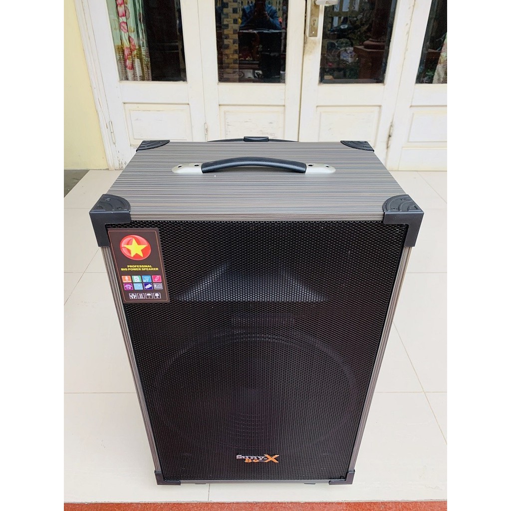 [Mã 252ELSALE hoàn 7% đơn 300K] Loa kéo Bass 40 Giá Rẻ Bass căng, tặng 2 micro Hút âm