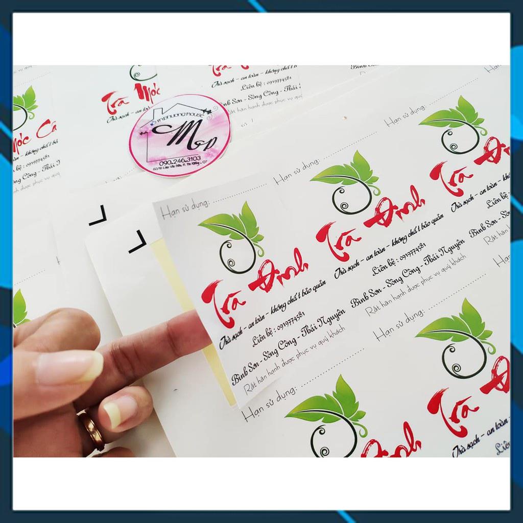 DECAL GIẤY COUCHE( IN MỰC DẦU VÀ LASER) CUỘN 0.30*500m