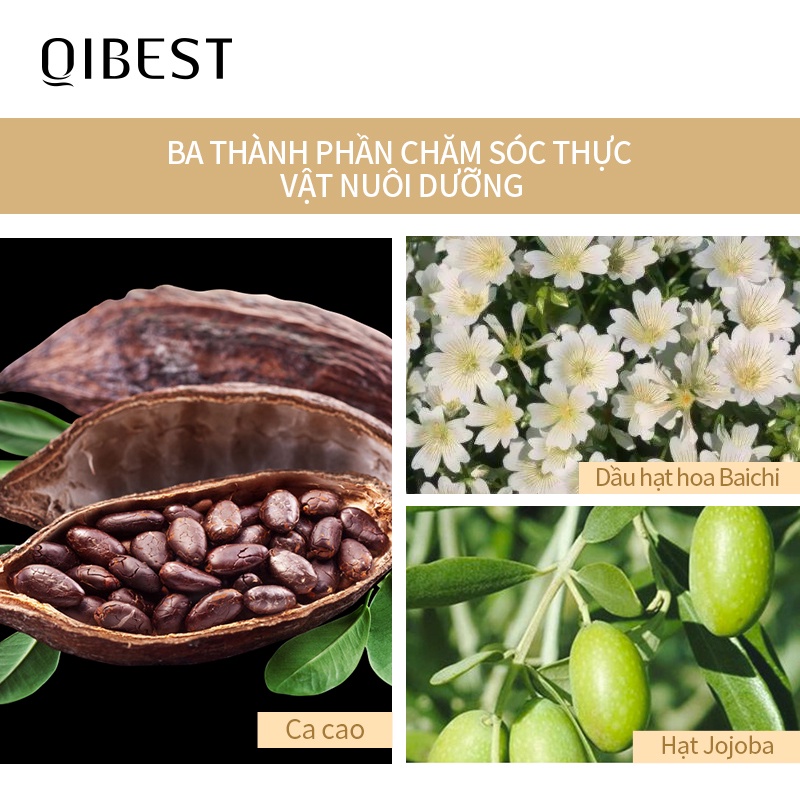 Kem lót trang điểm Qibest kiểm soát dầu làm sáng da dưỡng ẩm tự nhiên che lấp lỗ chân lông 20g
 | BigBuy360 - bigbuy360.vn