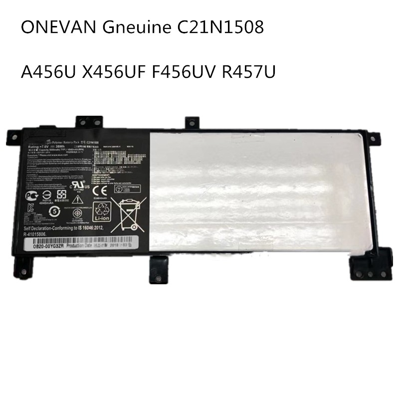 PIN ASUS X456UJ X456UV C21N1508 38Wh ZIN