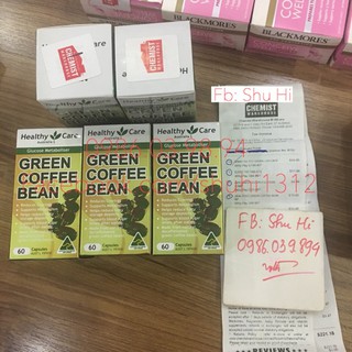 Viên uống giảm cân Green Coffee Bean