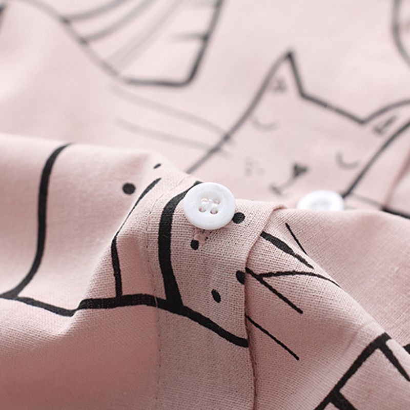 Áo sơ mi dài tay in họa tiết phong cách Hàn Quốc thời trang cho nữ