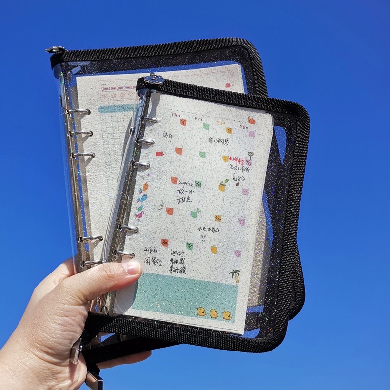 BINDER A5 BÌA SỔ CÒNG CÓ KHOÁ VẢI