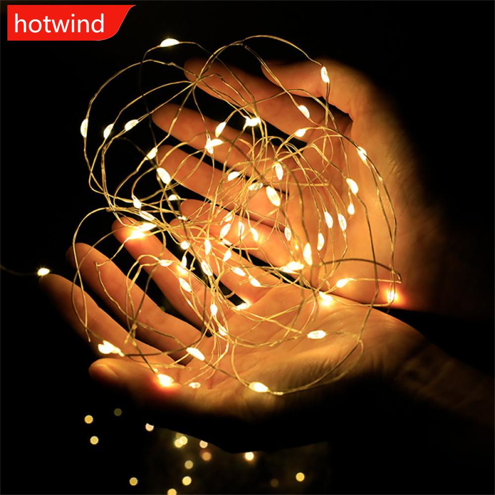 Dây Đèn LED 1/2/3m Chống Thấm Nước Dùng Để Trang Trí Nội Thất Cho Giáng Sinh Halloween