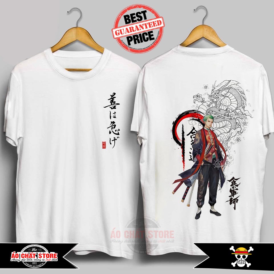 🔥Siêu Rẻ🔥Siêu Phẩm Áo Thun Zoro Hải Tặc Cực Đẹp | Áo One Piece Rorozoa Zoro Tshirt OP16