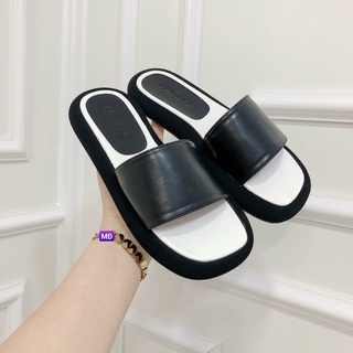 Dép đế bọc quai ngang phối 2cm