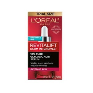 [15ML] Serum Loreal L'Oreal Paris Derm Intensives 10% Pure Glycolic Acid Face Serum Revitalift