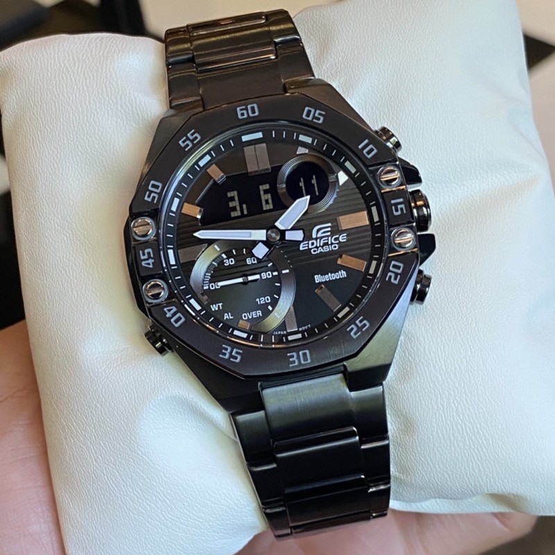 Đồng hồ nam Casio Edifice ECB-10DC Sale giá tốt tramthoigian -  Kích thước vỏ : 51×48,5×12,5mm