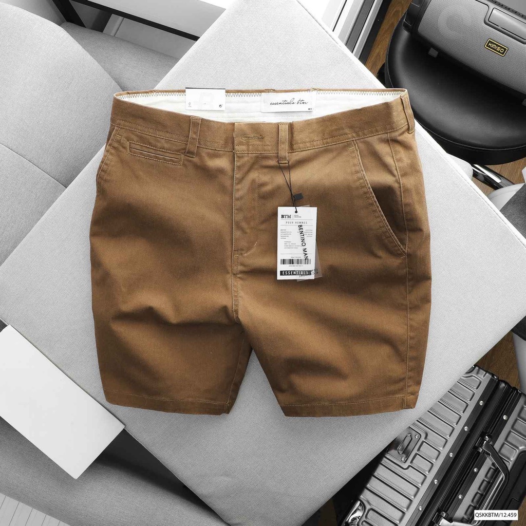 Quần lửng nam chất vải kaki cao cấp,form slim fit tôn dáng, nam tính 9661
