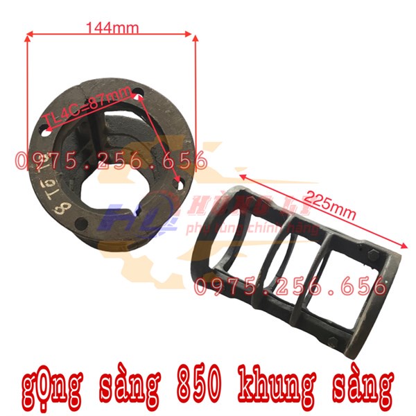 gọng sàng 850 khung sàng phụ tùng máy nghiền sát phụ tùng máy nông nghiệp phụ tùng Hùng Lỳ