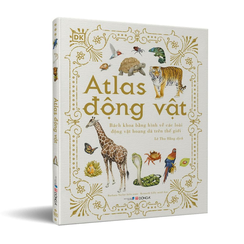 Sách - Combo 2 cuốn: Atlas động vật + Atlas các loài chim - Tặng 1 cuốn Vì sao? Như thế nào (Sinh thái/ Năng lượng)  - D