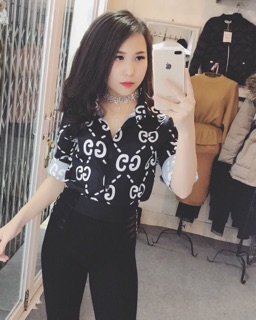 Áo lụa gucci