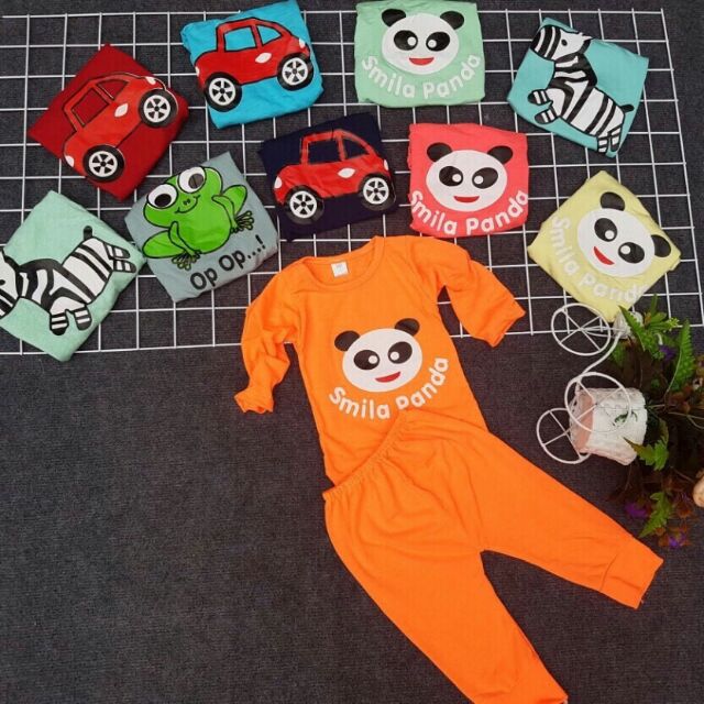 Sỉ 21k. Bộ cotton thú cho bé 