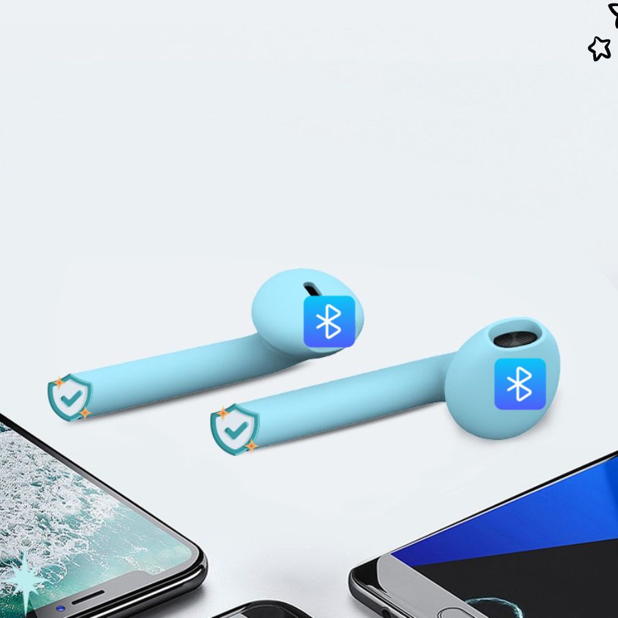 Tai Nghe Bluetooth Không Dây Thể Thao J12 TWS 5.0 Nghe Nhạc, Chơi Game Độ Trể Thấp J12_Mau - Arucas