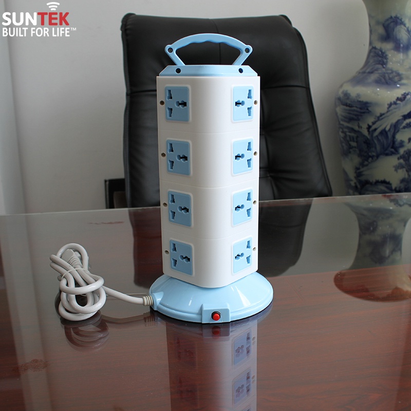 Ổ Cắm Điện 4 Tầng Đa Năng Chính Hãng Tích Hợp 3 Cổng USB.