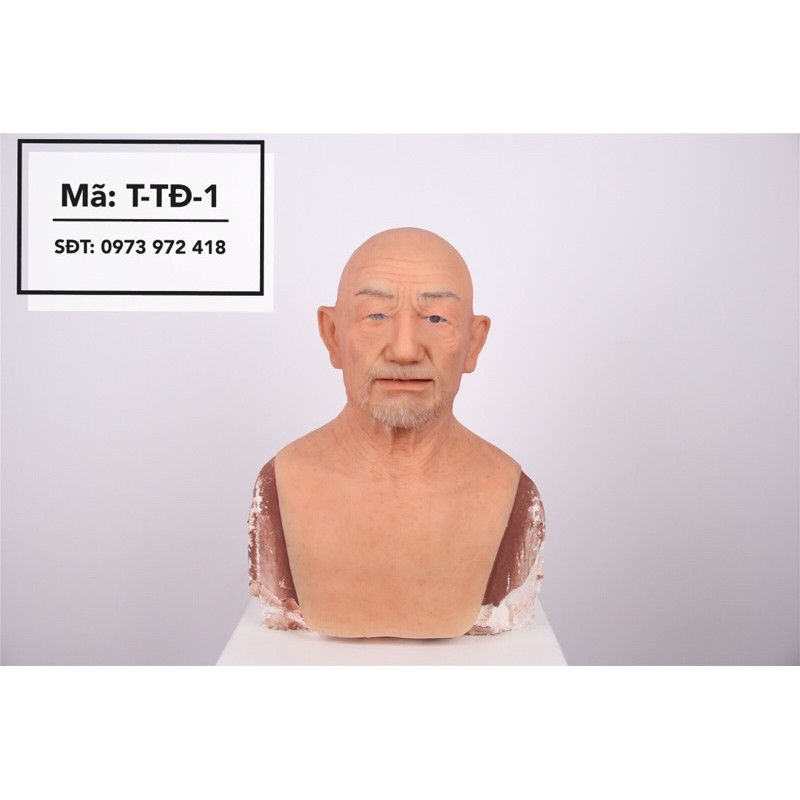 Mặt nạ ông già Silicone