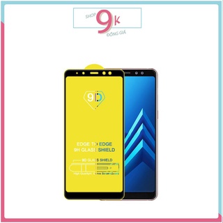 Kính cường lực full màn 9d cho samsung a8 / a8 plus