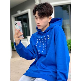 Áo khoác hoodie levents space galaxy Áo nỉ hoodie màu xanh full tag