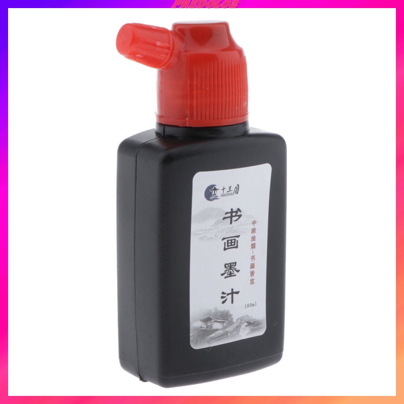 Bình Mực Viết Thư Pháp 100Ml Predolo2 Màu Đen Cho Họa Sĩ / Họa Sĩ