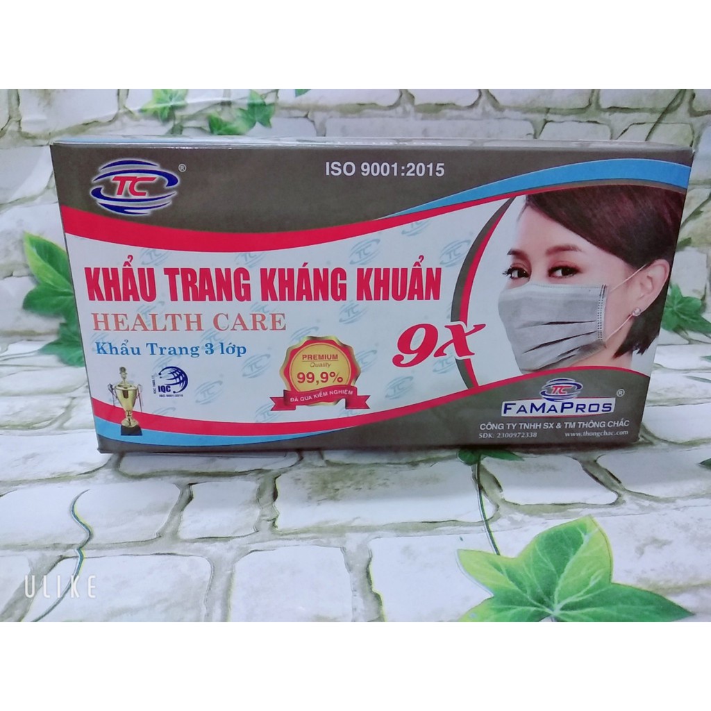 [SỐ LƯỢNG CÓ HẠN] 1 HỘP 50 KHẨU TRANG 3,4 LỚP KHÁNG KHUẨN (CHỌN MÀU) | BigBuy360 - bigbuy360.vn