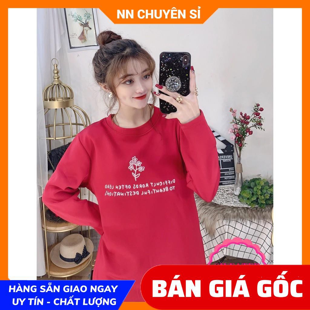 ÁO SWEATER IN HÌNH XINH XẮN - SWEATER QC CHẤT ĐẸP SLE190 ⚡100% ẢNH THẬT⚡