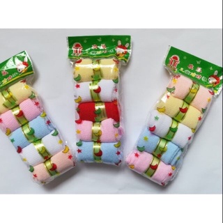 Set 5 đôi tất kẹo cuộn cho bé, từ 0 - 2 tuổi