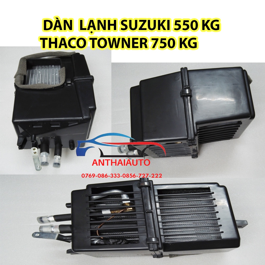 Dàn lạnh cả hộp nhựa Suzuki 550 kg và Thaco Towner 750 Kg hỗ trợ thay thế lắp đặt tại hà Nội
