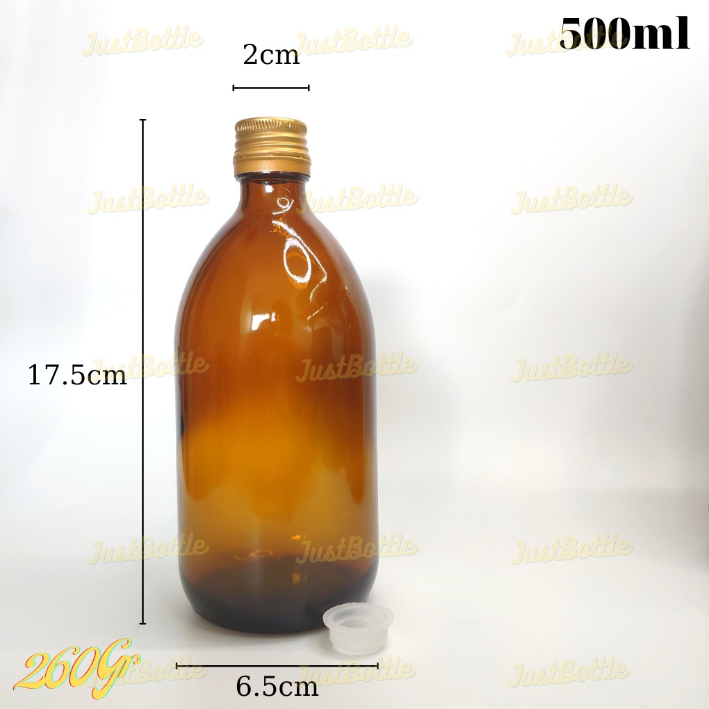 CHAI THỦY TINH NÂU 100ML 125ML 250ML 500ML 1000ML 1L LỌ THŨY TINH đựng bảo quản TINH DẦU/DUNG DỊCH/HÓA CHÁT DÀY - NẶNG