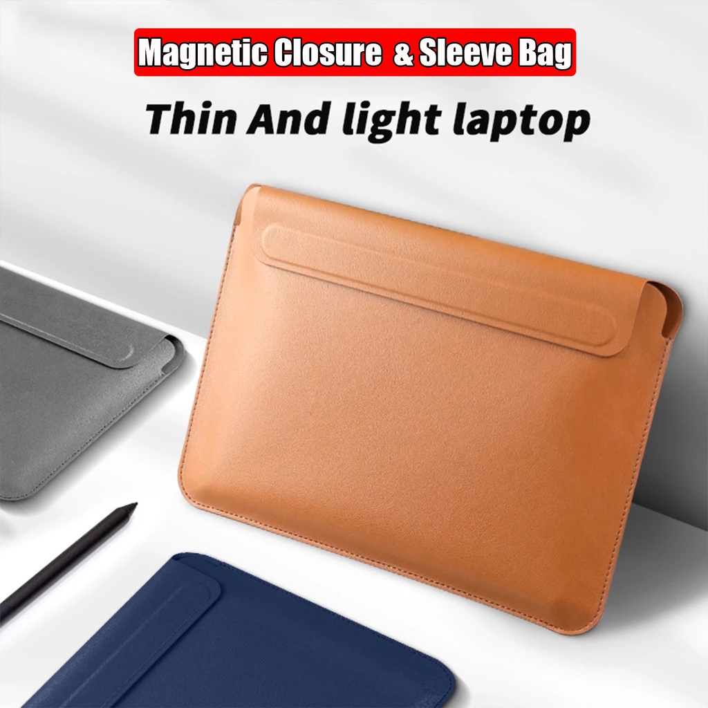 Bao Da PU Siêu Mỏng Đựng Laptop Lenovo YOGA Pro 14s 2022 14-inch 2021 Lenovo 12 "13" 14 "15.6" Chống Thấm Nước