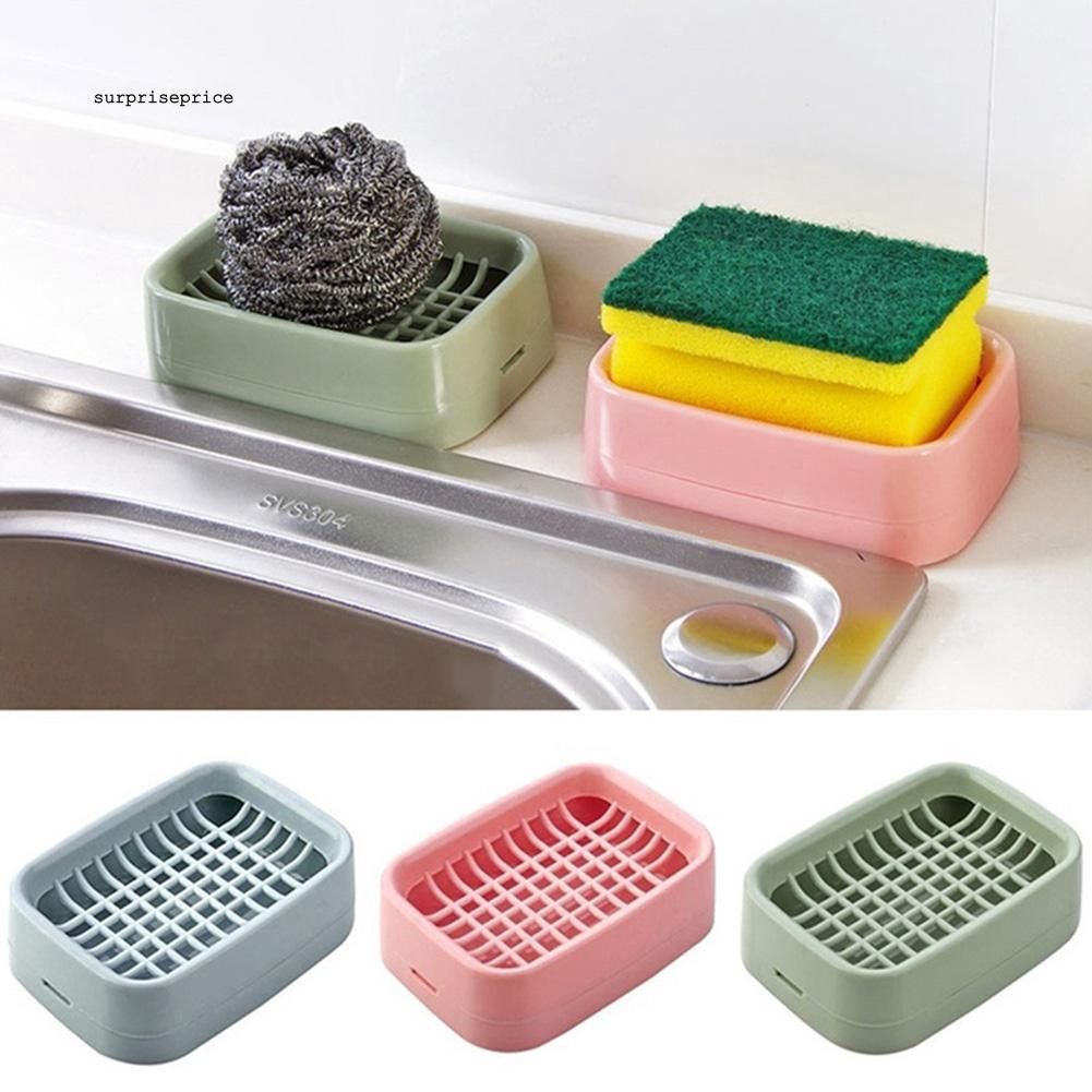 Giá để xà phòng 2 tầng bằng nhựa