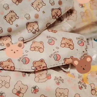 Khẩu trang gấu cho mẹ và bé - Dilli Bebe