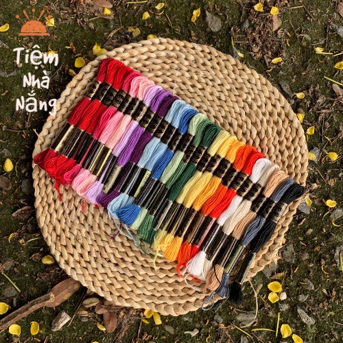 Set 25 Màu Chỉ Thêu Airo Cơ Bản