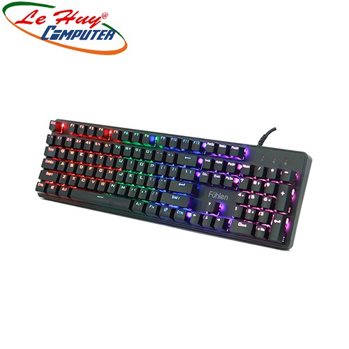 Bàn phím cơ Fuhlen G900L Blue switch LED Rainbow 7 màu