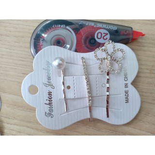 Set 3 kẹp tóc kiểu mới