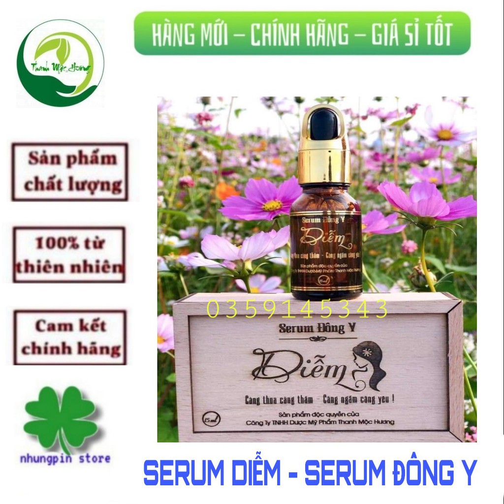 SERUM ĐÔNG Y DIỄM (mẫu mới 15ml)