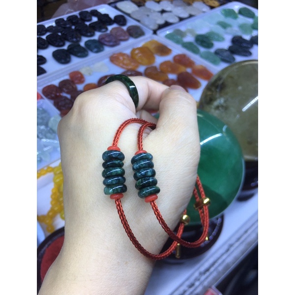 Vòng đeo tay dây cáp đồng điếu Sơn thủy chiêu tài vận khí