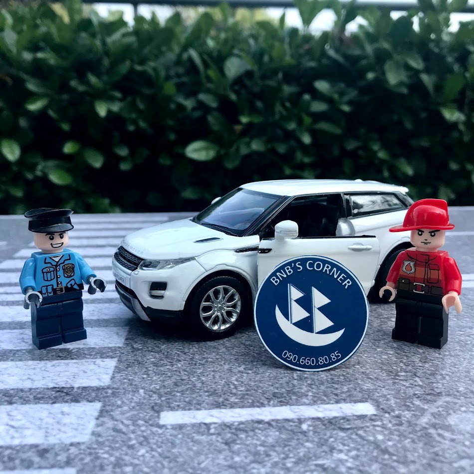 Mini figure |Mô hình nhân vật phối cảnh gara mô hình, xe mô hình
