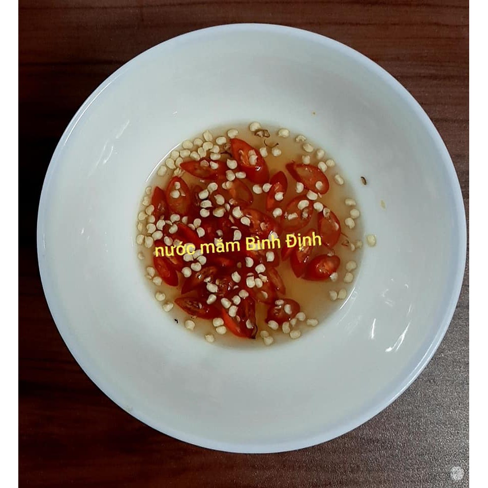NƯỚC MẮM CÁ CƠM TRUYỀN THỐNG  BÌNH ĐỊNH