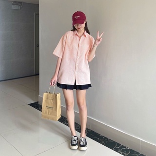 Sơ mi tay ngắn kẻ sọc