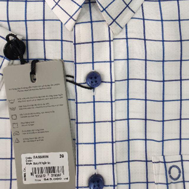 OWEN-Áo sơ mi nam ngắn tay chính hãng - BA68061N