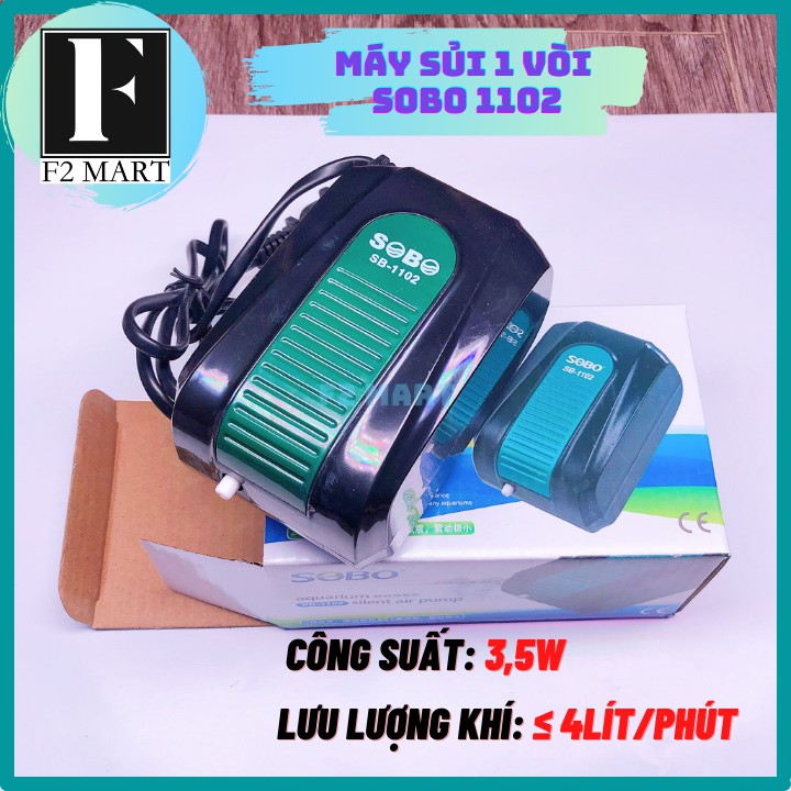 Máy Sủi 1 Vòi Chạy Êm SOBO 1102