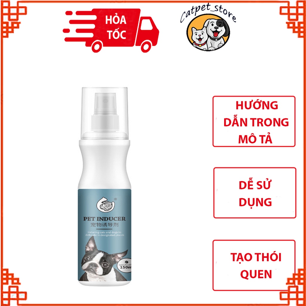 Xịt hướng dẫn vệ sinh chó mèo,Xịt hướng dẫn giúp thú cưng vệ sinh đúng chỗ