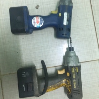 Máy bắn vít cid 12v bãi Nhật pin 5Ah full bộ