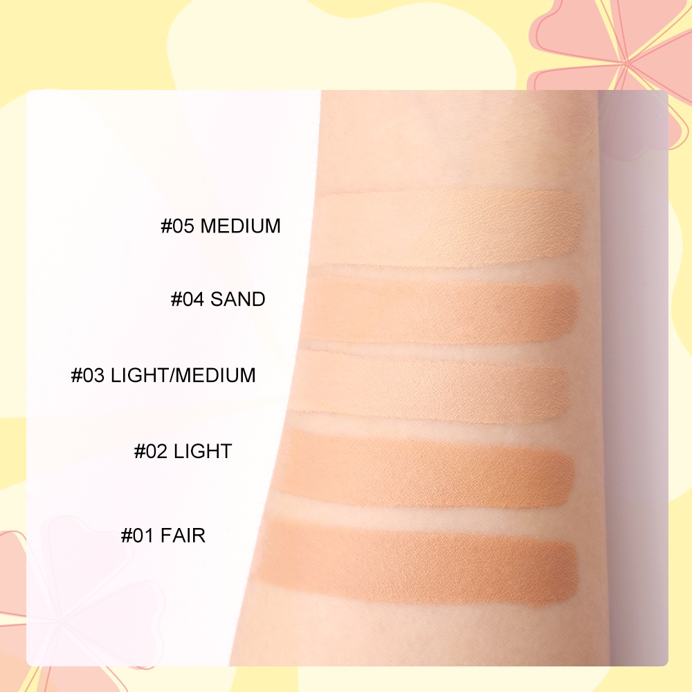 Kem Che Khuyết Điểm Dạng Lỏng SACE LADY Lì Mịn Chống Nước Che Phủ Toàn Diện 24 Giờ 3.5ml/0.2oz