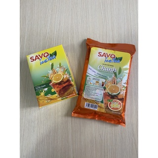 SAVO TRÀ HÒA TAN - VỊ CHANH (Hộp 16 gói - Túi 800g)